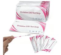 REROON 100 Count LH Ovulation Test Strips for Fertility Women | Ovulation Strips Fertility Test Kits for Accurately Track | Bulk High Sensitivity for Home Use | Individually Wrapped