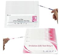 REROON 40 Counts LH Ovulation & Pregnancy Test Strips for Fertility Women | Strips Fertility Test Kits for Accurately Track | Bulk High Sensitivity for Home Use | Individually Wrapped