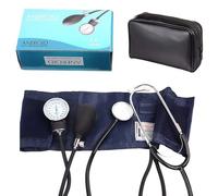 Reroon Large Manual Blood Pressure Monitor Stethoscope with Carrying Bag | Portable Blood Pressure Cuff Arm Monitor for Elderly Care Home Use and Nursing Student School Essentials | Adult | 34-51 cm