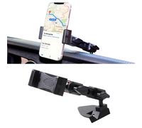 RERPRO Support de téléphone pour Jeep Wrangler JL 2/4 portes 2018-2023 4XE Gladiator JT Dash Support de téléphone portable Accessoires d'intérieur réglables à 360° Support de téléphone intelligent