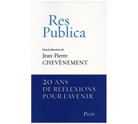 Res Publica - Vingt Ans De Réflexion Pour L'avenir