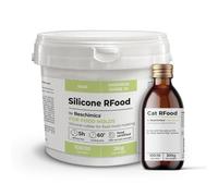Reschimica Caoutchouc Silicone Alimentaire R Food (3 kg) Facile à Utiliser
