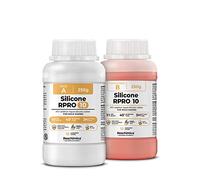 Silicone pour Moulage 1:1 R Pro 10, Caoutchouc de Silicone Liquide idéal pour Les moules Souples et Compatible avec Les résines, la Cire, Le plâtre et d'autres matériaux (500 GR)