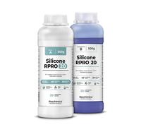 RESCHIMICA Silicone pour Moulage Flexible Bicomposant R PRO 20 (1 kg)