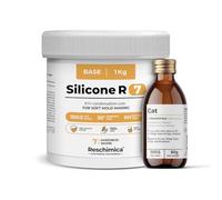 Silicone pour Moulage pour des moules très Souples R7, idéale pour des moules élastiques et résistants, Compatible avec Les résines et Autres matériaux, Facile a utiliser (1 kg)