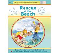 Rescue at the Beach: Beach Activity Book for Kids 7-10, Fun for travel, waiting room, or after school
