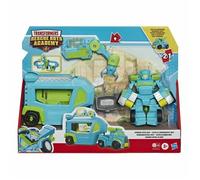 Rescue Bots Academy Transformers Centre De Commandement Robot Hoist + Remorque