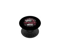 Rescue Cat Owner I'm Not Sure Who Rescued Who Abri pour Chat PopSockets PopGrip Adhésif
