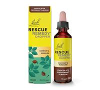 Rescue Compte-gouttes au chocolat et à la menthe poivrée | Soutien quotidien pour les moments stressants | Essences de fleurs originales Bach | Compte-gouttes de 20 ml facile à utiliser