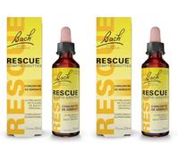 RESCUE Compte-gouttes, La sérénité à portée de main, formule originale, Vegan, Complément alimentaire, 1 Flacon Compte Gouttes, Multicolore, 20ml (Lot de 2)