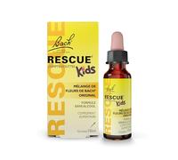 Rescue Kids Compte-gouttes, La sérénité pour toute la famille, sans alcool, Vegan, Complément alimentaire, 1 Flacon Compte Gouttes x 10 ml