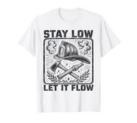 Rescue Low Let It Flow Firefighter Fireman Rescue T-Shirt