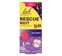 Rescue Nuit Kids Compte-Gouttes Framboise 10ml