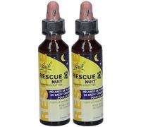 RESCUE Nuit® Pets Animaux de compagnie Solution Orale 2x20 ml