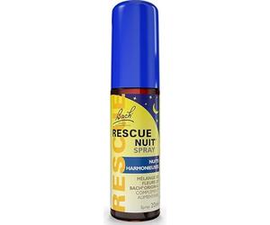 Rescue Nuit Spray, Lacher prise la nuit pour un reveil serein, Vegan, Complément alimentaire, 1 Spray x 20 ml