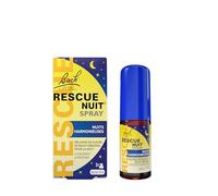 RESCUE NUIT - Spray - Mélange de 6 Fleurs de Bach Original - Pour des nuits sereines - Se coucher avec l'esprit léger - Pensées obsédantes, cogitations - Reprise travail, examens - Naturel - 7ml