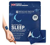 Rescue Patch - Patchs de sommeil pour adultes extra forts | Patchs de sommeil naturels pour adultes | Patch de sommeil sans mélatonine pour une relaxation et une nuit reposante - Formule longue durée