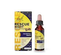 Rescue Remedy Compte-gouttes de nuit pour enfants de 10 ml, essence de fleur naturelle sans alcool pour équilibrer les émotions, améliorer le bien-être, 1 flacon compte-gouttes de 10 ml