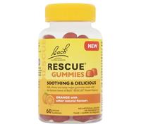 Rescue Remedy - Lot de 60 bonbons gélifiés à l'orange - Essences naturelles de fleurs pour des journées équilibrées, faciles à prendre, végétaliennes, apaisantes et délicieuses, adaptées à toute la