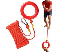 Rescue Safety Rope, Floating Crisis Throw Line, Reflective Life Saving Cord Kit for Boating Fishing Camping Hunting Swimming Water Rescue Mooring Dock Kayak Survival Outdoor Gear Pack