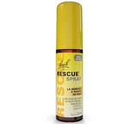 RESCUE - Spray Sans Alcool Bien-être émotionnel naturel - Mélange de 5 Fleurs de Bach Original - Idéal pour les stress du quotidien : voyages, examens, réunions, journées chargées - 20 ml