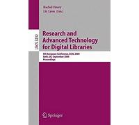Research And Advanced Technology For Digital Libraries