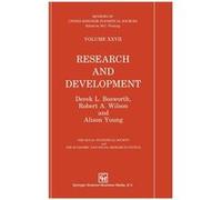 Research and Development Statistics by A. Young Hardcover Book Alison Younr, Derek L. Bosworth, Roberta Wilson (Auteur)