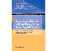Research And Education In Urban History In The Age Of Digital Libraries