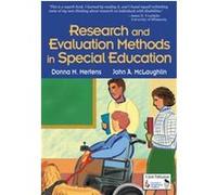 Research and Evaluation Methods in Special Education Donna M. Mertens, John A. McLaughlin (Auteur)