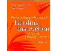 Research-based Methods of Reading Instruction for English Language Earners, Grades K-4 Diane Ravitch, Sharon Vaughn (Auteur)