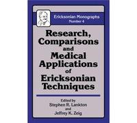 Research Comparisons And Medical Applications Of Ericksonian Techniques - Taylor amp Francis Ltd - Taylor amp Francis Ltd - Livre en Anglais - Paperback Taylor amp Francis LtdTaylor amp Francis Ltd (A