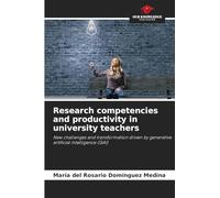 Research competencies and productivity in university teachers