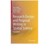 Research Design And Proposal Writing In Spatial Science