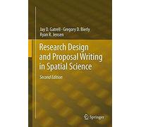 Research Design And Proposal Writing In Spatial Science
