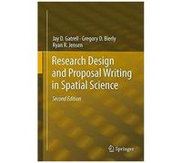Research Design And Proposal Writing In Spatial Science
