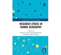 Research Ethics In Human Geography