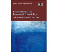 Research Handbook In International Economic Law