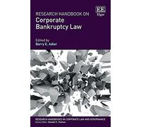 Research Handbook on Corporate Bankruptcy Law