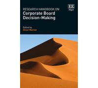 Research Handbook On Corporate Board Decision-Making
