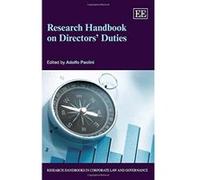 Research Handbook on Directors' Duties (Research Handbooks in Corporate Law and Governance) - [Livre en VO] Adolfo Paolini (Auteur)