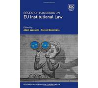 Research Handbook On Eu Institutional Law