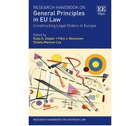 Research Handbook On General Principles In Eu Law