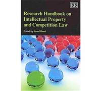Research Handbook On Intellectual Property And Competition Law