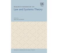 Research Handbook on Law and Systems Theory