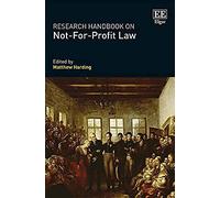 Research Handbook On Not-For-Profit Law