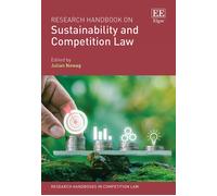 Research Handbook On Sustainability And Competition Law