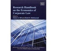 Research Handbook on the Economics of Corporate Law Claire A Hill, Brett H Mcdonnell (Auteur)