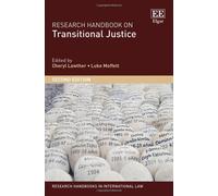 Research Handbook On Transitional Justice