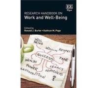 Research Handbook on Work and WellBeing Professor Ronald J Burke (Auteur)