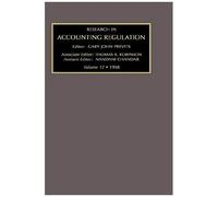 Research In Accounting Regulation 1998